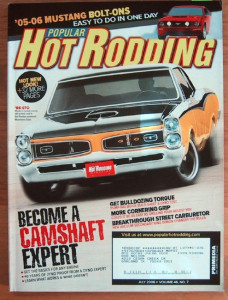 POPULAR HOT RODDING 2006 JULY - FOOSE, BAD BUICK, GTO, GT350H